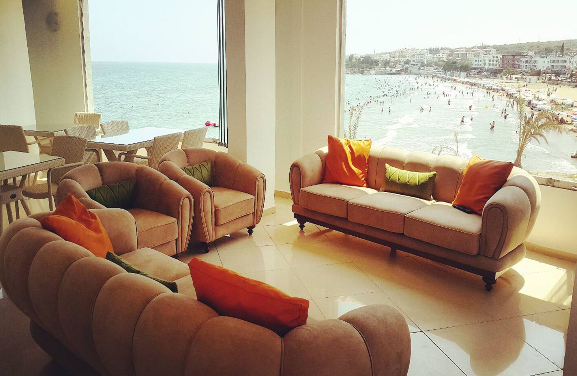 Tepe Beach Hotel Kızkalesi Eksteriør billede